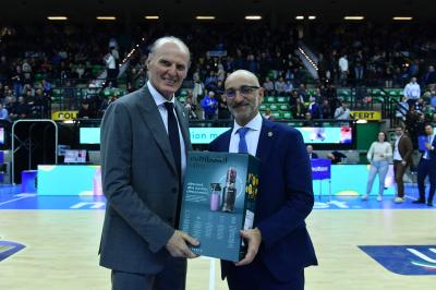 TREVISO 07 04 2025 LBA, CAMPIONATO 2024-2025 NUTRIBULLET TREVISO BASKET - SEGAFREDFO VIRTUS BOLOGNA