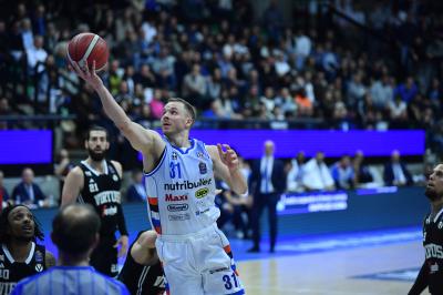 TREVISO 07 04 2025 LBA, CAMPIONATO 2024-2025 NUTRIBULLET TREVISO BASKET - SEGAFREDFO VIRTUS BOLOGNA