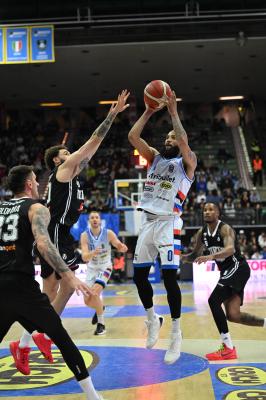 TREVISO 07 04 2025 LBA, CAMPIONATO 2024-2025 NUTRIBULLET TREVISO BASKET - SEGAFREDFO VIRTUS BOLOGNA