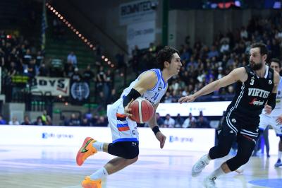TREVISO 07 04 2025 LBA, CAMPIONATO 2024-2025 NUTRIBULLET TREVISO BASKET - SEGAFREDFO VIRTUS BOLOGNA