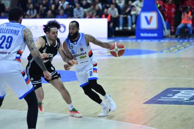 TREVISO 07 04 2025 LBA, CAMPIONATO 2024-2025 NUTRIBULLET TREVISO BASKET - SEGAFREDFO VIRTUS BOLOGNA