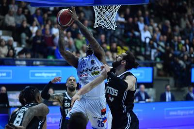 TREVISO 07 04 2025 LBA, CAMPIONATO 2024-2025 NUTRIBULLET TREVISO BASKET - SEGAFREDFO VIRTUS BOLOGNA