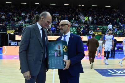 TREVISO 07 04 2025 LBA, CAMPIONATO 2024-2025 NUTRIBULLET TREVISO BASKET - SEGAFREDFO VIRTUS BOLOGNA