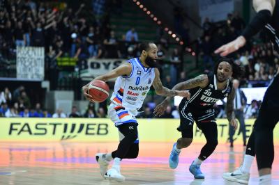 TREVISO 07 04 2025 LBA, CAMPIONATO 2024-2025 NUTRIBULLET TREVISO BASKET - SEGAFREDFO VIRTUS BOLOGNA