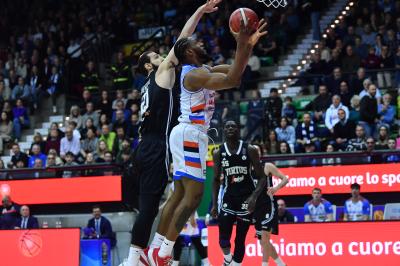 TREVISO 07 04 2025 LBA, CAMPIONATO 2024-2025 NUTRIBULLET TREVISO BASKET - SEGAFREDFO VIRTUS BOLOGNA
