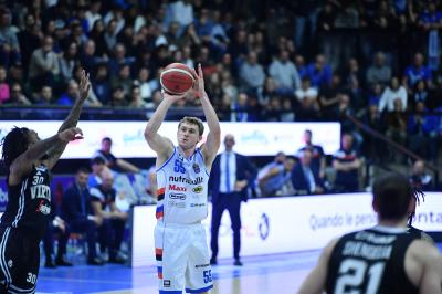 TREVISO 07 04 2025 LBA, CAMPIONATO 2024-2025 NUTRIBULLET TREVISO BASKET - SEGAFREDFO VIRTUS BOLOGNA