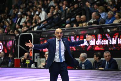 TREVISO 07 04 2025 LBA, CAMPIONATO 2024-2025 NUTRIBULLET TREVISO BASKET - SEGAFREDFO VIRTUS BOLOGNA
