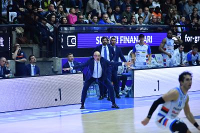 TREVISO 07 04 2025 LBA, CAMPIONATO 2024-2025 NUTRIBULLET TREVISO BASKET - SEGAFREDFO VIRTUS BOLOGNA