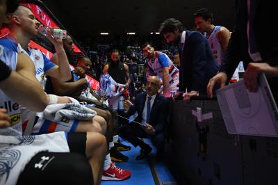 TREVISO 07 04 2025 LBA, CAMPIONATO 2024-2025 NUTRIBULLET TREVISO BASKET - SEGAFREDFO VIRTUS BOLOGNA
