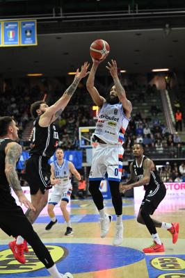 TREVISO 07 04 2025 LBA, CAMPIONATO 2024-2025 NUTRIBULLET TREVISO BASKET - SEGAFREDFO VIRTUS BOLOGNA