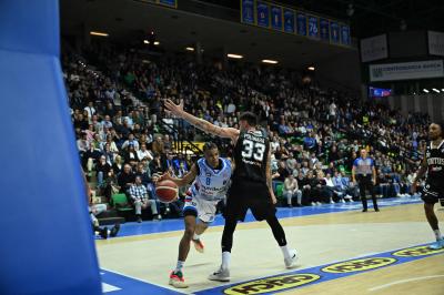 TREVISO 07 04 2025 LBA, CAMPIONATO 2024-2025 NUTRIBULLET TREVISO BASKET - SEGAFREDFO VIRTUS BOLOGNA
