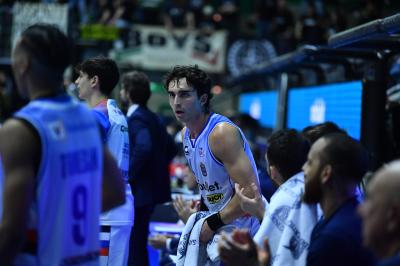 TREVISO 07 04 2025 LBA, CAMPIONATO 2024-2025 NUTRIBULLET TREVISO BASKET - SEGAFREDFO VIRTUS BOLOGNA