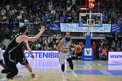 TREVISO 07 04 2025 LBA, CAMPIONATO 2024-2025 NUTRIBULLET TREVISO BASKET - SEGAFREDFO VIRTUS BOLOGNA