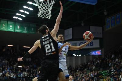 TREVISO 07 04 2025 LBA, CAMPIONATO 2024-2025 NUTRIBULLET TREVISO BASKET - SEGAFREDFO VIRTUS BOLOGNA
