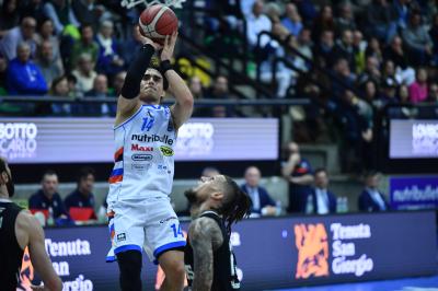 TREVISO 07 04 2025 LBA, CAMPIONATO 2024-2025 NUTRIBULLET TREVISO BASKET - SEGAFREDFO VIRTUS BOLOGNA