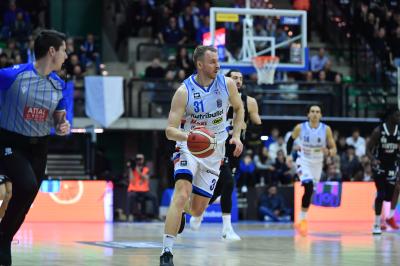 TREVISO 07 04 2025 LBA, CAMPIONATO 2024-2025 NUTRIBULLET TREVISO BASKET - SEGAFREDFO VIRTUS BOLOGNA
