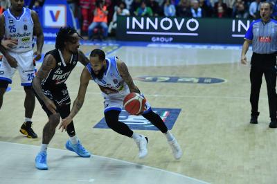 TREVISO 07 04 2025 LBA, CAMPIONATO 2024-2025 NUTRIBULLET TREVISO BASKET - SEGAFREDFO VIRTUS BOLOGNA