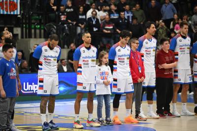 TREVISO 07 04 2025 LBA, CAMPIONATO 2024-2025 NUTRIBULLET TREVISO BASKET - SEGAFREDFO VIRTUS BOLOGNA