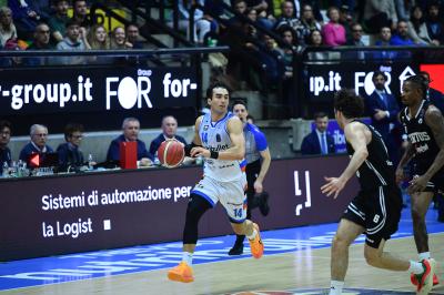 TREVISO 07 04 2025 LBA, CAMPIONATO 2024-2025 NUTRIBULLET TREVISO BASKET - SEGAFREDFO VIRTUS BOLOGNA