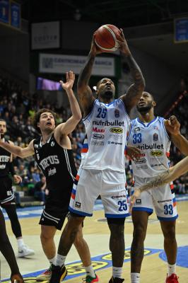TREVISO 07 04 2025 LBA, CAMPIONATO 2024-2025 NUTRIBULLET TREVISO BASKET - SEGAFREDFO VIRTUS BOLOGNA