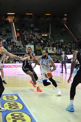 TREVISO 07 04 2025 LBA, CAMPIONATO 2024-2025 NUTRIBULLET TREVISO BASKET - SEGAFREDFO VIRTUS BOLOGNA