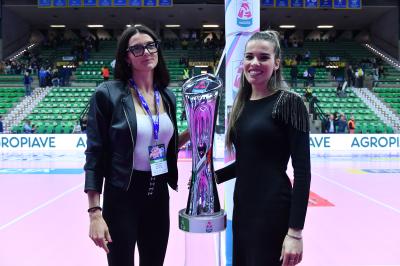 TREVISO 16 04 2025 LEGAVOLLEY PLAYOFF CAMPIONATO 2024-2025 PROSECCO DOC IMOCO - VERO VOLLEY MILANO