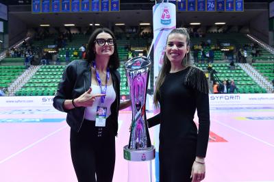 TREVISO 16 04 2025 LEGAVOLLEY PLAYOFF CAMPIONATO 2024-2025 PROSECCO DOC IMOCO - VERO VOLLEY MILANO