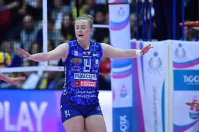 TREVISO 16 04 2025 LEGAVOLLEY PLAYOFF CAMPIONATO 2024-2025 PROSECCO DOC IMOCO - VERO VOLLEY MILANO
