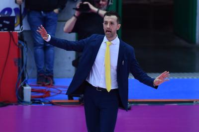 TREVISO 16 04 2025 LEGAVOLLEY PLAYOFF CAMPIONATO 2024-2025 PROSECCO DOC IMOCO - VERO VOLLEY MILANO