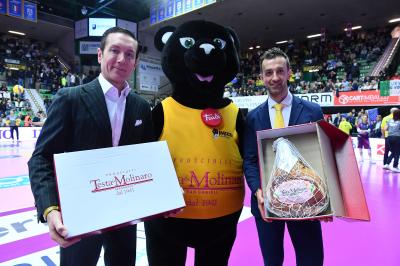 TREVISO 16 04 2025 LEGAVOLLEY PLAYOFF CAMPIONATO 2024-2025 PROSECCO DOC IMOCO - VERO VOLLEY MILANO