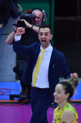 TREVISO 16 04 2025 LEGAVOLLEY PLAYOFF CAMPIONATO 2024-2025 PROSECCO DOC IMOCO - VERO VOLLEY MILANO