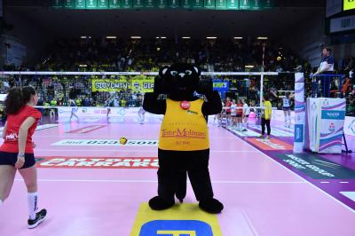 TREVISO 16 04 2025 LEGAVOLLEY PLAYOFF CAMPIONATO 2024-2025 PROSECCO DOC IMOCO - VERO VOLLEY MILANO