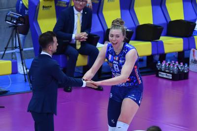 TREVISO 16 04 2025 LEGAVOLLEY PLAYOFF CAMPIONATO 2024-2025 PROSECCO DOC IMOCO - VERO VOLLEY MILANO