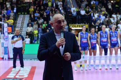 TREVISO 16 04 2025 LEGAVOLLEY PLAYOFF CAMPIONATO 2024-2025 PROSECCO DOC IMOCO - VERO VOLLEY MILANO