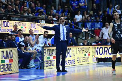 TREVISO 19 04 2025 LBA CAMPIONATO 2024-2025 NUTRIBULLET TREVISO BASKET - DERTHONA BASKET
