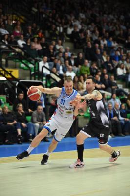 TREVISO 19 04 2025 LBA CAMPIONATO 2024-2025 NUTRIBULLET TREVISO BASKET - DERTHONA BASKET