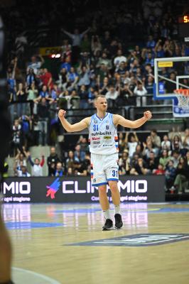 TREVISO 19 04 2025 LBA CAMPIONATO 2024-2025 NUTRIBULLET TREVISO BASKET - DERTHONA BASKET