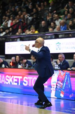 TREVISO 19 04 2025 LBA CAMPIONATO 2024-2025 NUTRIBULLET TREVISO BASKET - DERTHONA BASKET