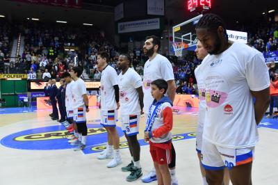 TREVISO 19 04 2025 LBA CAMPIONATO 2024-2025 NUTRIBULLET TREVISO BASKET - DERTHONA BASKET