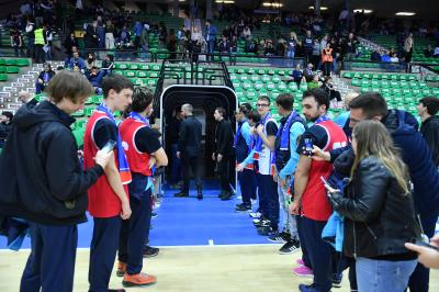 TREVISO 19 04 2025 LBA CAMPIONATO 2024-2025 NUTRIBULLET TREVISO BASKET - DERTHONA BASKET