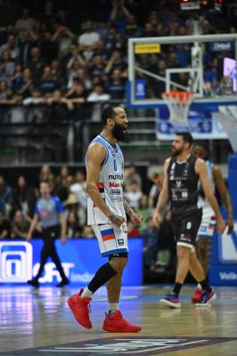 TREVISO 19 04 2025 LBA CAMPIONATO 2024-2025 NUTRIBULLET TREVISO BASKET - DERTHONA BASKET
