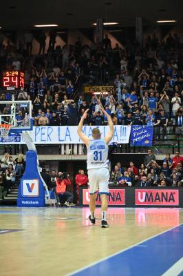 TREVISO 19 04 2025 LBA CAMPIONATO 2024-2025 NUTRIBULLET TREVISO BASKET - DERTHONA BASKET