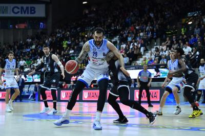 TREVISO 19 04 2025 LBA CAMPIONATO 2024-2025 NUTRIBULLET TREVISO BASKET - DERTHONA BASKET
