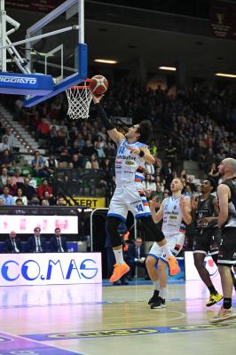 TREVISO 19 04 2025 LBA CAMPIONATO 2024-2025 NUTRIBULLET TREVISO BASKET - DERTHONA BASKET
