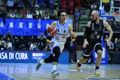 TREVISO 19 04 2025 LBA CAMPIONATO 2024-2025 NUTRIBULLET TREVISO BASKET - DERTHONA BASKET