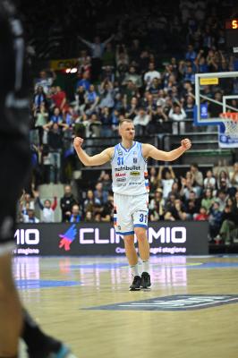 TREVISO 19 04 2025 LBA CAMPIONATO 2024-2025 NUTRIBULLET TREVISO BASKET - DERTHONA BASKET