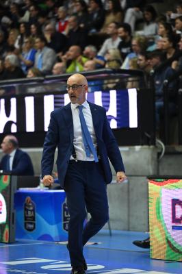 TREVISO 19 04 2025 LBA CAMPIONATO 2024-2025 NUTRIBULLET TREVISO BASKET - DERTHONA BASKET