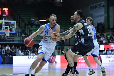 TREVISO 19 04 2025 LBA CAMPIONATO 2024-2025 NUTRIBULLET TREVISO BASKET - DERTHONA BASKET