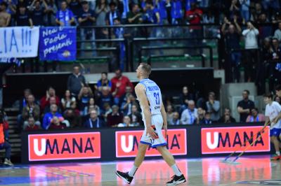 TREVISO 19 04 2025 LBA CAMPIONATO 2024-2025 NUTRIBULLET TREVISO BASKET - DERTHONA BASKET