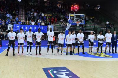 TREVISO 19 04 2025 LBA CAMPIONATO 2024-2025 NUTRIBULLET TREVISO BASKET - DERTHONA BASKET